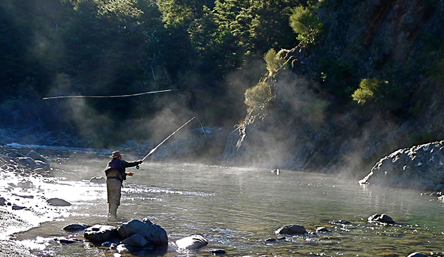 Hooking into trout